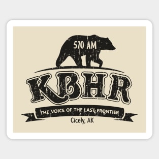 KBHR Northern Exposure Cicely Alaska Magnet